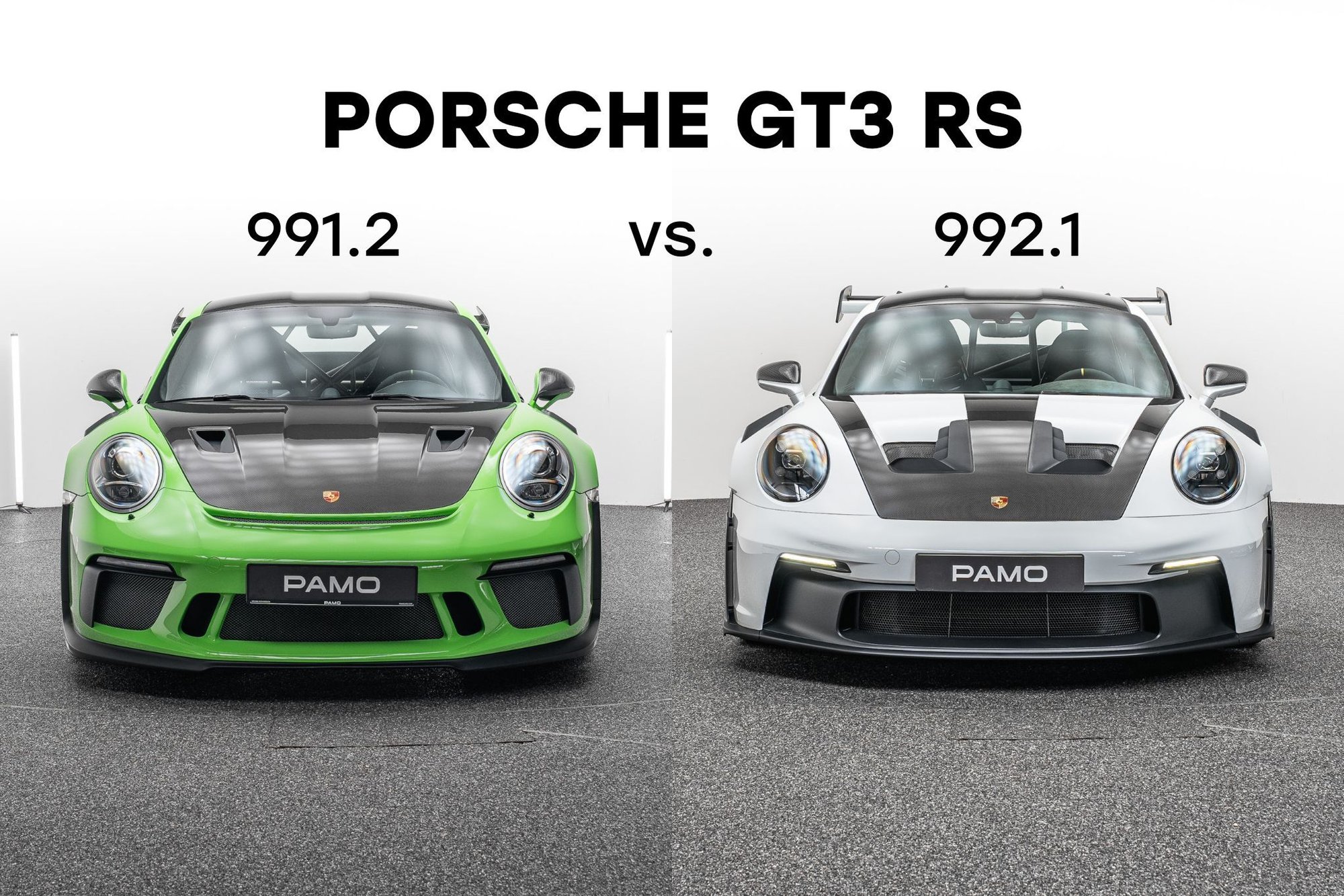 Porsche GT3 RS 991.2 vs. 992.1