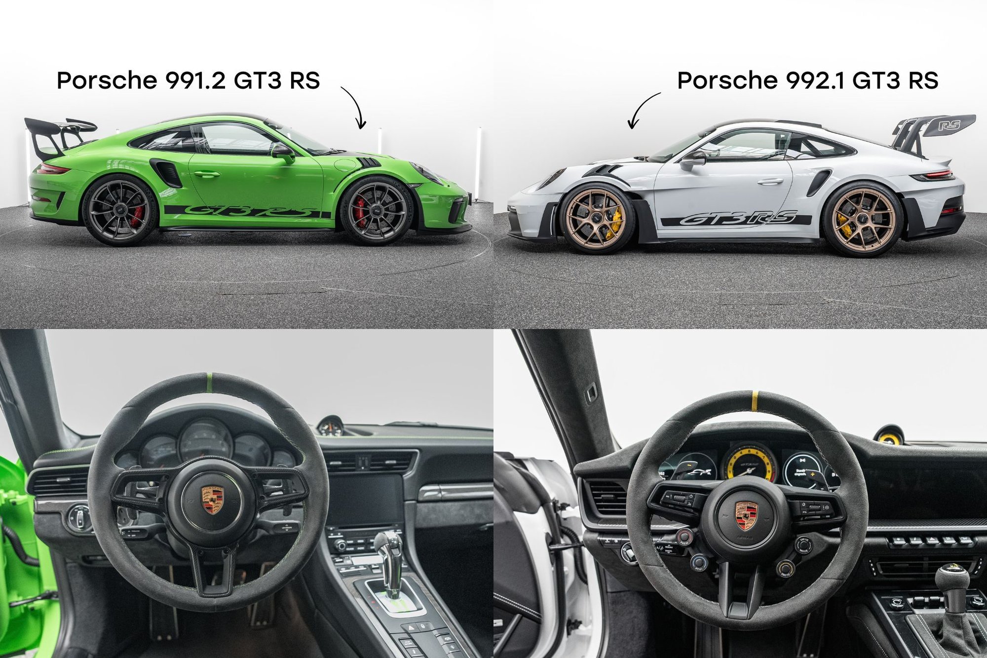 Gt3rs vergleich 